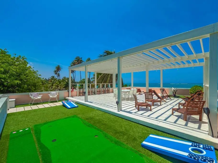 Palm Del Mar - 2 Beach Front Villas Combined - 14 Bedrooms Loiza