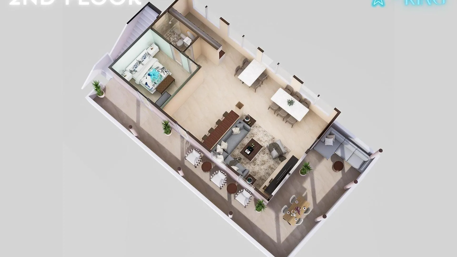 Palm Del Mar - 2 Beach Front Villas Combined - 14 Bedrooms Loiza 0*,  Porto Rico